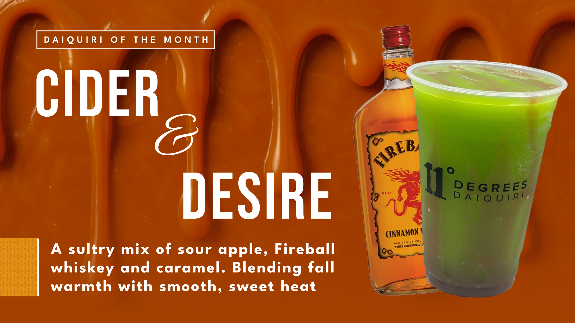 Daiquiri of the Month - Cider and Desire